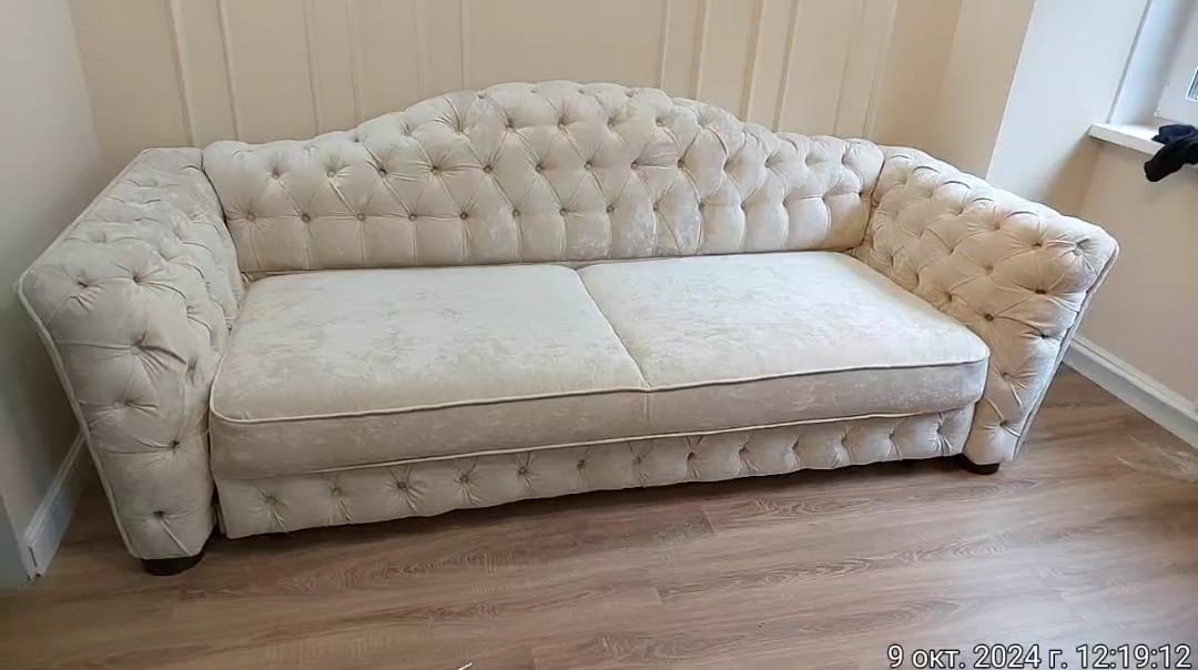 Замена обивки дивана на дому. Жирновск