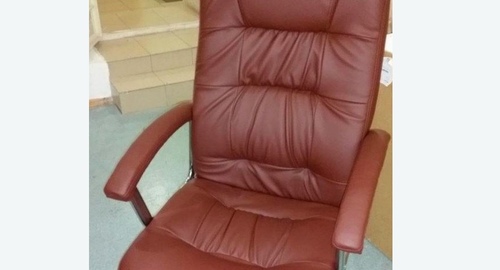 Обтяжка офисного кресла. Жирновск